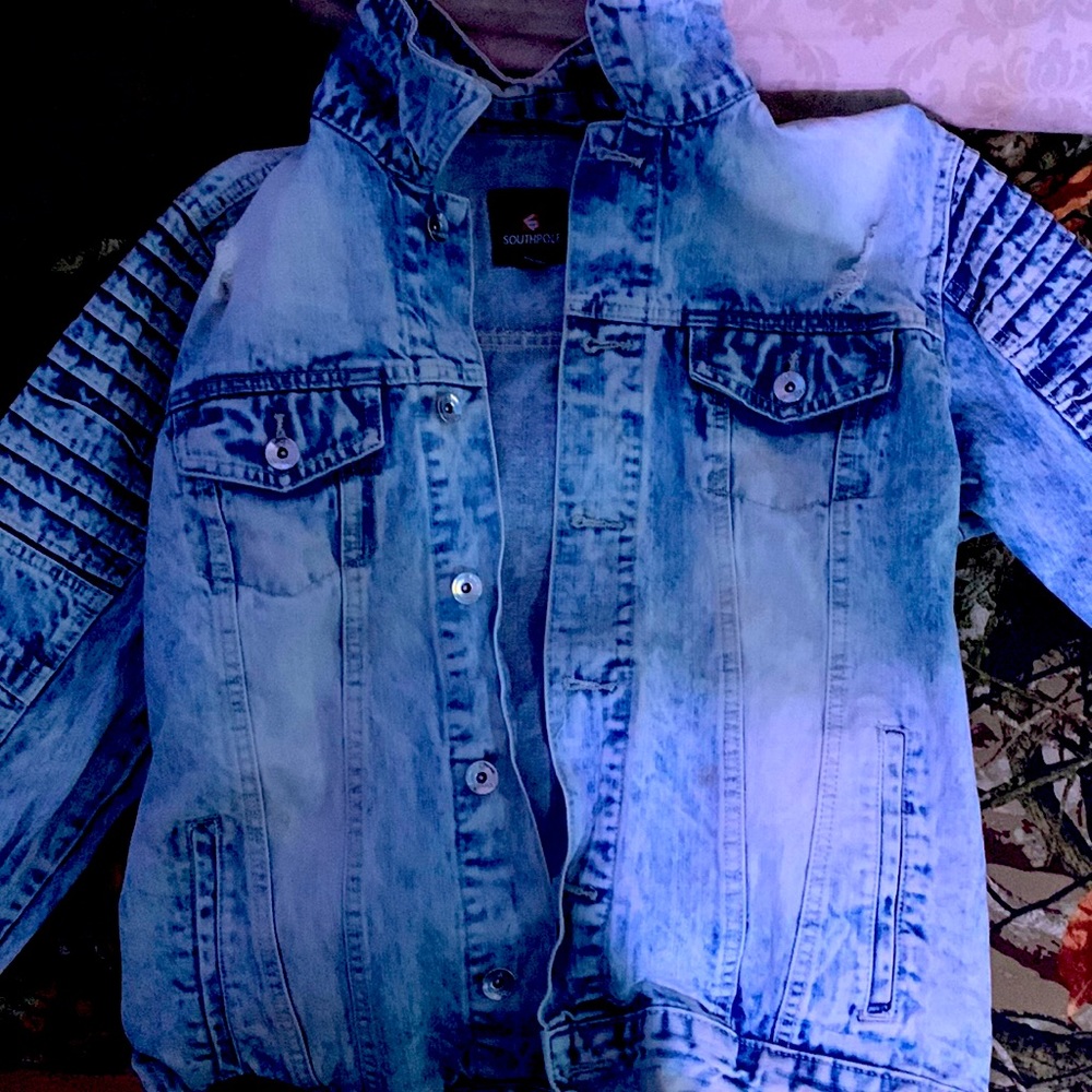 Good south pole jean jacket